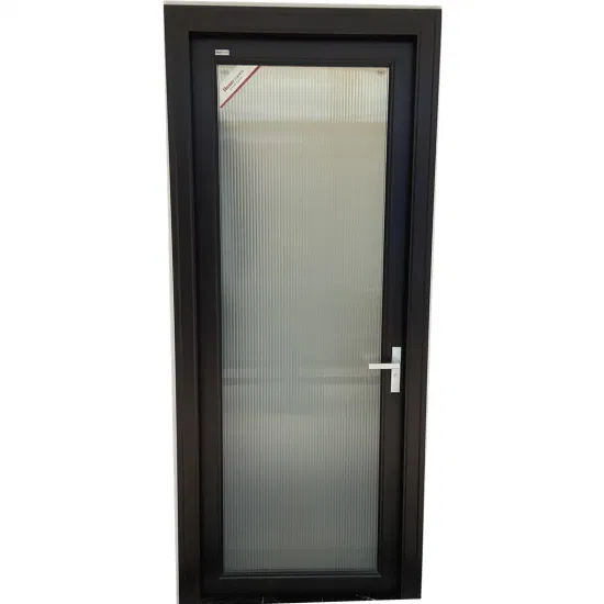 Porte en verre de salle de bains au Design moderne, porte en aluminium pour salle de douche, toilettes, salle de bains intérieure, portes battantes